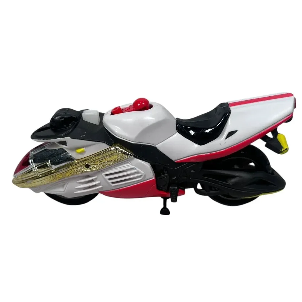 Bandai Power Ranger Time Force Red Vector Cycle Action Vehicle Toy 8